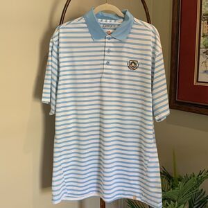 Ashworth XL Striped Polo